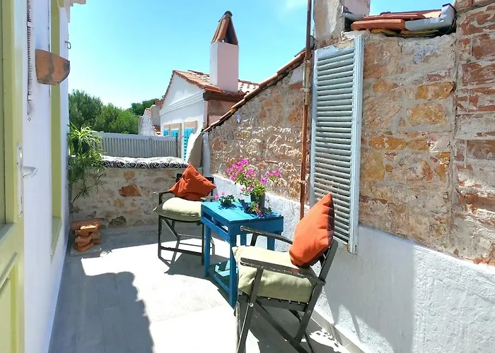Stone Greek House - Ayvalik Center- Muestakil Ev